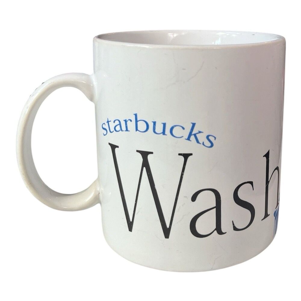 Washington DC Starbucks Collector Series  20 Oz City Mug 1994